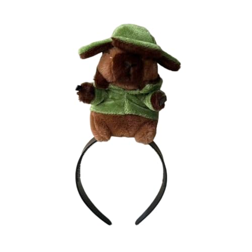 KADSXIYA Bangs Clip Capybara Stirnband für Make-up Perfekt für Kostüme und Cosplay von KADSXIYA