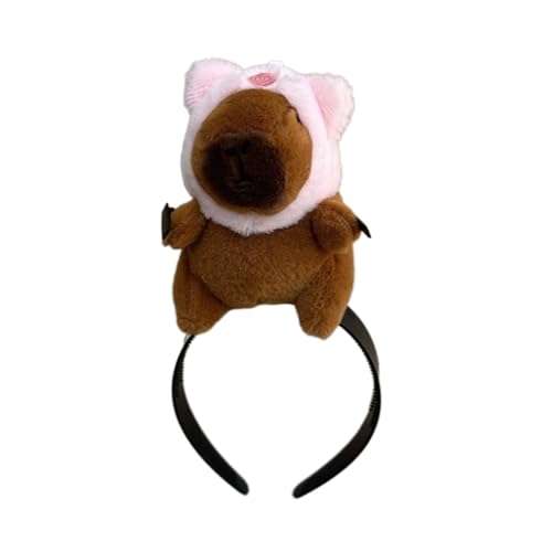 KADSXIYA Bangs Clip Capybara Stirnband für Make-up Perfekt für Kostüme und Cosplay von KADSXIYA