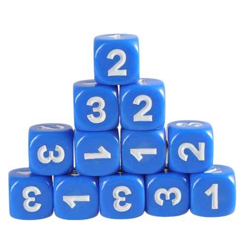 KAHDGSS 12pieces Dices Set 13mm Solides Spiel Mit Großer Nummer 6 Seiten Acrylpädagogik Rundeiner Ecke Unterricht Würdel KAHDGSS 12pieces Dices Set 13mm Solides Spiel Mit Großer Nummer 6 Seiten Acrylpädagogik Rundeiner Ecke Unterricht Würdel von KAHDGSS