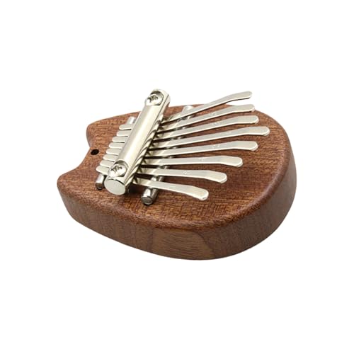 Daumenklavier mit 8 Tasten, tragbares Holz-Fingerklavier für Anfänger, Keyboard, Instrument, Geschenke für Kinder, Erwachsene, Anfänger von KAHDGSS