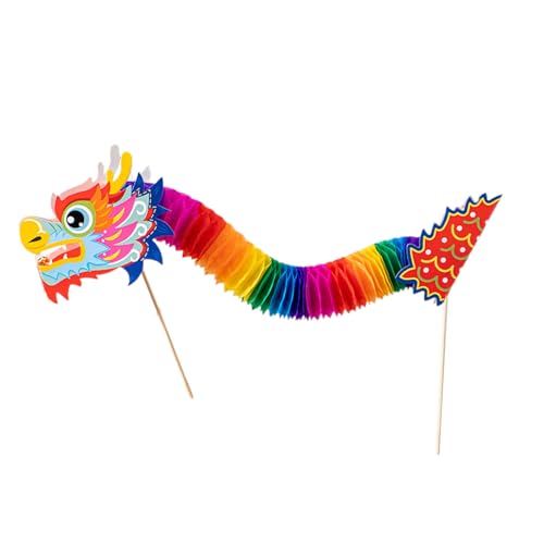 Interaktiver 3D Dragon Paper Puppenspiel Handgefertigtes Handwerkssatz Für Kinder Teenager Erwachsene Handgefertigte Chinesische Tanz Drachenversammlung Spielzeug von KAHDGSS