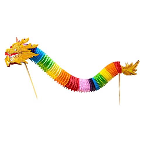 Interaktiver 3D Dragon Paper Puppenspiel Handgefertigtes Handwerkssatz Für Kinder Teenager Erwachsene Handgefertigte Chinesische Tanz Drachenversammlung Spielzeug von KAHDGSS