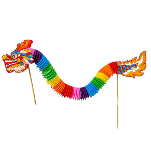 Interaktiver 3D Dragon Paper Puppenspiel Handgefertigtes Handwerkssatz Für Kinder Teenager Erwachsene Handgefertigte Chinesische Tanz Drachenversammlung Spielzeug von KAHDGSS