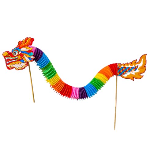 Interaktiver 3D Dragon Paper Puppenspiel Handgefertigtes Handwerkssatz Für Kinder Teenager Erwachsene Handgefertigte Chinesische Tanz Drachenversammlung Spielzeug von KAHDGSS