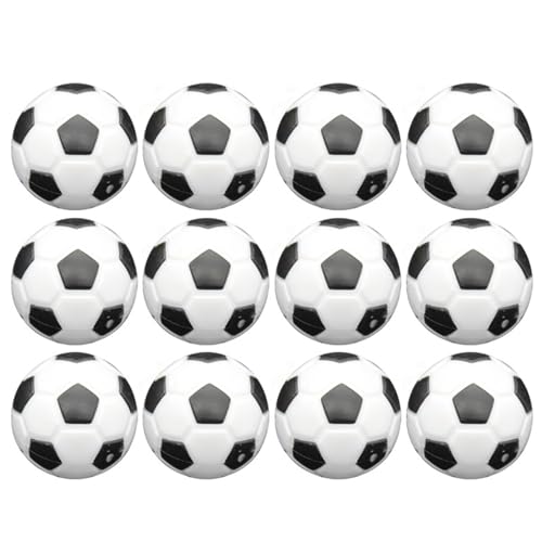 KAHDGSS 12pcs Foosballs Tischball Offizielles Tabletop Spiel Fußball Fußball Zubehör Für Kleine Fußballtisch Fußballball KAHDGSS 12pcs Foosballs Tischball Offizielles Tabletop Spiel Fußball Fußball Zubehör Für Kleine Fußballtisch Fußballball von KAHDGSS