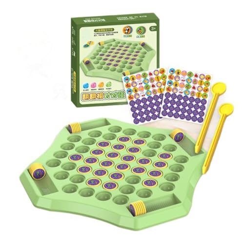 KAHDGSS Animal Obst Flipping Schachbrettspiel Eltern Kind Interaktive Spielzeugstrategie Brettspiel Matching Game Für Kinder Und Erwachsene von KAHDGSS