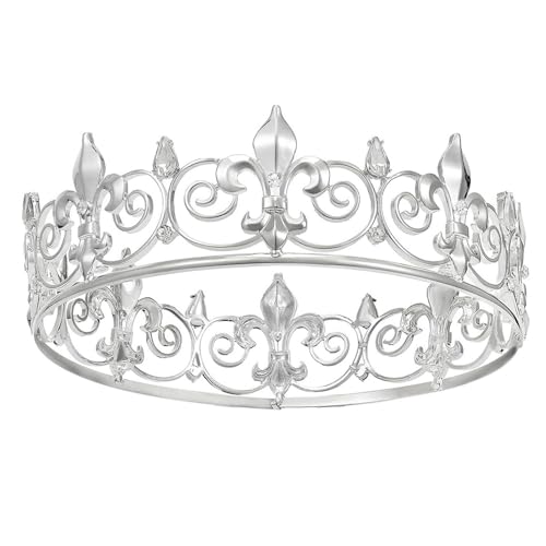 KAHDGSS Cosplay Headwear King Crowns Stirnband Cosplay Tiaras Haarstyling Für Halloween Cosplay King Tiaras von KAHDGSS