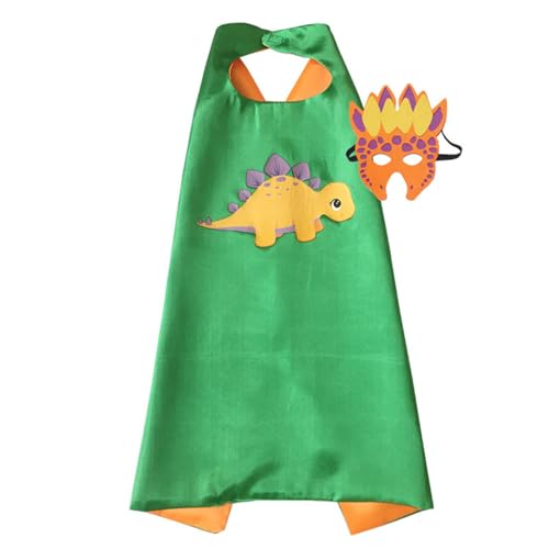 KAHDGSS Dinosaurier-Kostüm für Kinder, Dinosaurier-Umhang, Drachen-Umhang, für Mädchen und Jungen, Verkleidung, Cosplays, Spielzeug, Partyzubehör von KAHDGSS