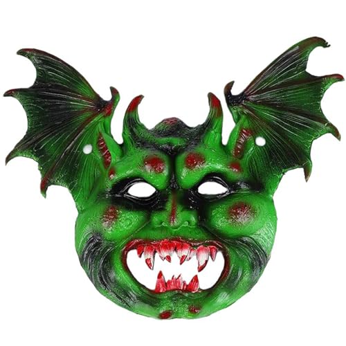 KAHDGSS Drachenmaske Für Party Maskerade Maske Tiermaske Vollkopfmaske Halloween Maske von KAHDGSS