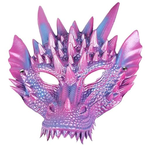 KAHDGSS Drachenmaske Für Party Maskerade Maske Tiermaske Vollkopfmaske Halloween Maske von KAHDGSS