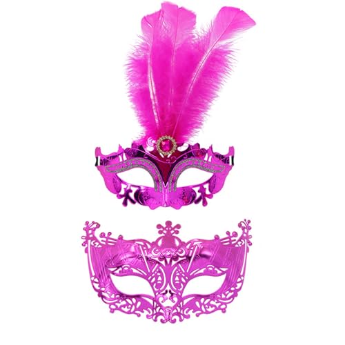 KAHDGSS Ehepaar Masquerade Venezianer Halloween Kostüm Mardi Gras Cosplay Party Kostüm Ball Hochzeitsfeier Cosplay Maske KAHDGSS Ehepaar Masquerade Venezianer Halloween Kostüm Mardi Gras Cosplay Party Kostüm Ball Hochzeitsfeier Cosplay Maske von KAHDGSS