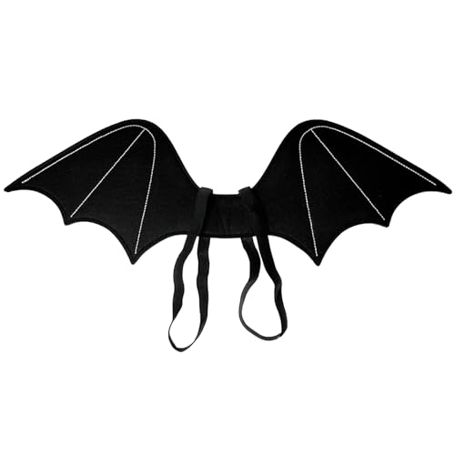 KAHDGSS Fledermausflügelkostüm Für Mädchen Frauen Frauen Halloween Bat Wing Kostüm Für Geburtstag Weihnachten Maskerade Cosplay Party von KAHDGSS