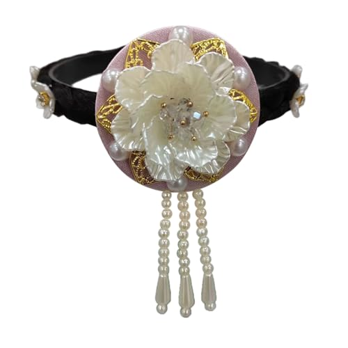 KAHDGSS Hanbok Kopfbedeckung Satins Und Perlen Haare Traditionelle Koreanische Kopfbedeckung Stylish Stirnband Für Bühnen Tanzauftritte Traditionelle Haarzubehör KAHDGSS Hanbok Kopfbedeckung Satins Und Perlen Haare Traditionelle Koreanische Kopfbedeckung Stylish Stirnband Für Bühnen Tanzauftritte Traditionelle Haarzubehör von KAHDGSS