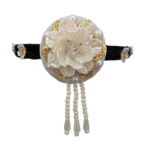 KAHDGSS Hanbok Kopfbedeckung Satins Und Perlen Haare Traditionelle Koreanische Kopfbedeckung Stylish Stirnband Für Bühnen Tanzauftritte Traditionelle Haarzubehör KAHDGSS Hanbok Kopfbedeckung Satins Und Perlen Haare Traditionelle Koreanische Kopfbedeckung Stylish Stirnband Für Bühnen Tanzauftritte Traditionelle Haarzubehör von KAHDGSS