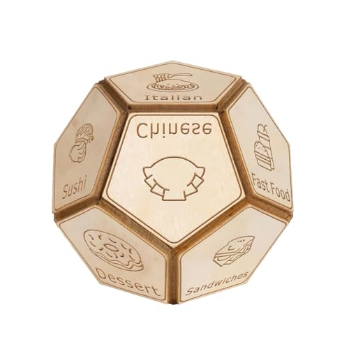 KAHDGSS Kleine polyedrische Würfel 12 Tierkreiszeichen mit kompakter Dauer aus Holz für Familienspaß und Haltbarkeit des Holzspiels KAHDGSS Kleine polyedrische Würfel 12 Tierkreiszeichen mit kompakter Dauer aus Holz für Familienspaß und Haltbarkeit des Holzspiels von KAHDGSS