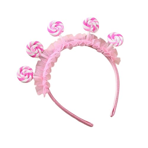 KAHDGSS Neuheit Candy Stirnband Cartoon Prinzessin Cosplay Versorgung Halloween Schöne Rollenspiel Für Geburtstagsfoto Requisiten von KAHDGSS