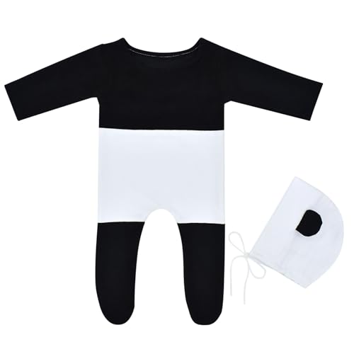 KAHDGSS Trendy Newborns Apparel 2-teiliges Und Strampler Set Mit Niedlichem Tiermotiv Overall Motorhaube Requisiten Für Babyfotos von KAHDGSS