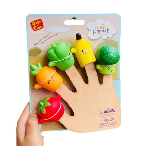Safe PVC Animal Finger Puppen Von 5 Kindern Erwachsene Party Fantasievolles Spiel Early Education Toy Pädagogische Fingerpuppen Für Kleinkinder Safe PVC Animal Finger Puppen Von 5 Kindern Erwachsene Party Fantasievolles Spiel Early Education Toy Pädagogische Fingerpuppen Für Kleinkinder von KAHDGSS