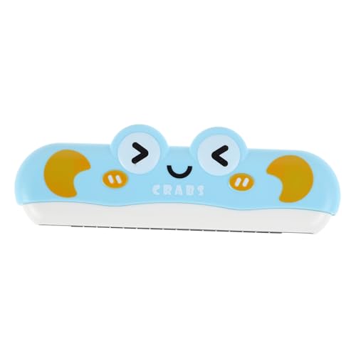 KAILIKETIY Kinderharmonika Harmonica Musikinstrument Handspielzeug für Kinderinstrumente Mundharmonika- für Valentinstag-Mundharmonika Plastik Sky-Blue von KAILIKETIY