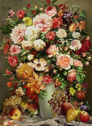 Obstblumen In Einer Flasche - 300 Abenteuerpuzzle Für Erwachsene Mit Exquisiter Handwerkskunst Und Wunderschönen Illustrationen. Ideal, Um Die Bindung Der Familie Zu Stärken. von KAIXIUPuzzle