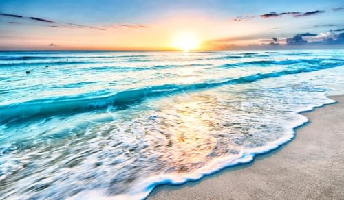 Sonnenaufgang Am Strand - 1000-Teiliges Puzzle, Großes Puzzle-Dekompressionsspielzeug, Kunstsammlungs-Puzzle, Intellektuelles Puzzle Für Erwachsene, Geeignet Für Spieleabende von KAIXIUPuzzle