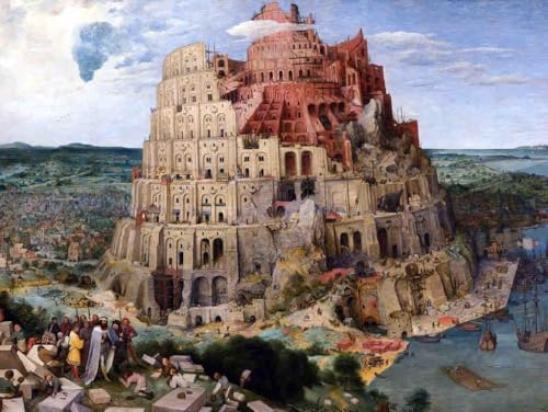 Turm Von Babel-Puzzle, 300 Teile, Gut Gemacht, Ausgezeichnetes Puzzlespiel-Geschenk, Ideale Wahl Für Puzzle-Liebhaber von KAIXIUPuzzle