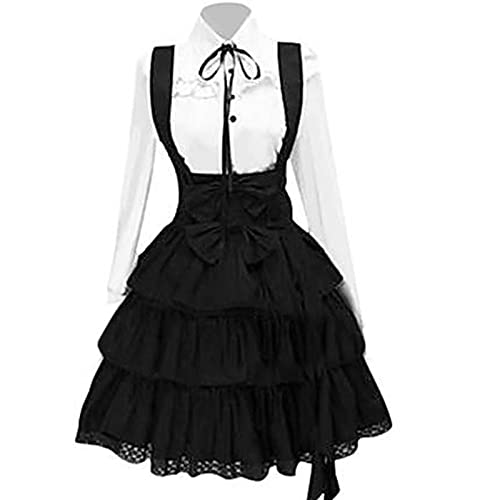 KAIXLIONLY Mittelalter Kleidung Damen Halloween Karneval Kostüm Cosplay Outfit Retro Viktorianisches Kostüm Festival Outfit Sommerkleid Costume Cosplay Partykleid Ballkleid Mittelalterkleid von KAIXLIONLY