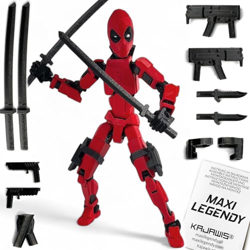 T13 Sammelfigur Deadpool 17cm Original Maxi Legenden Schreibtischdeko KAJAWIS von KAJAWIS