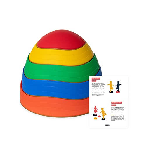 Kalinu® Flusssteine Balanciersteine Stapelsteine Hügelkuppen-Set Kinder Balance Spiel 5tlg. von KALINU