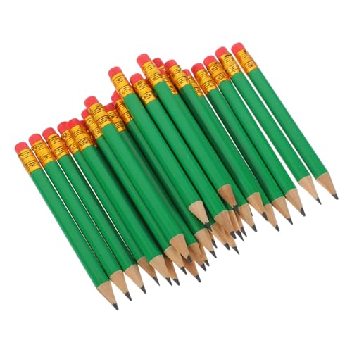 KALLORY 1 Satz Kurzer Bleistift Kleine Stifte Bleistifte Für Kleinkinder Bleistifte Schreiben Bleistift Zum Zeichnen Tragbare Bleistifte Studentische Bleistifte Schulbedarf Green Holz 72st von KALLORY