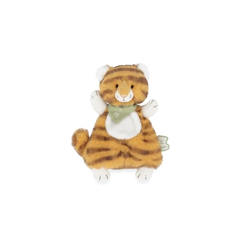 Kaloo - Les Amis - Kuscheltier Papaye die Tigerin - 18 cm - Orange Sehr weiches Material - Ab Geburt, K224010 von KALOO