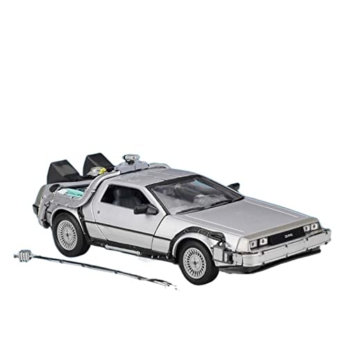 KANDUO for:Druckgussautomobile Für: Automodell Spielzeug Zeitmaschine 1:24DeLorean DMC-12 Metalllegierung Druckguss Auto Sammeldekorationen von KANDUO