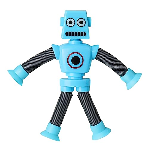 KANGQL Teleskoprohr Fidgets Roboter-Spielzeug, Ziehen & Dehnen Teleskoprohr Fidgets Roboter Spielzeug für Kinder Frei Biegung Angst Reduzieren Finger Spielzeug für Autismus ADD Dekompress von KANGQL