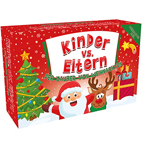 Familienquiz für Kinder Weihnachten Spiel für Kinder Quizspiel für die Familie | Kinder Contra Eltern Der Zauber von Weihnachten | Alter 6+ von KANGUR