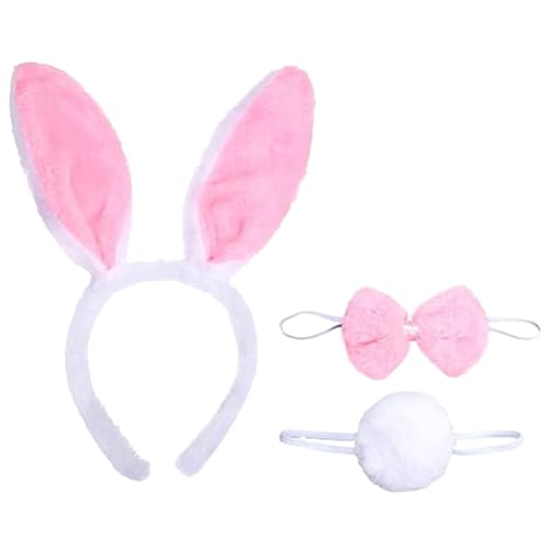 KARELLS Haarreif Kaninchenohren,Kaninchenohren Haarreif,Kaninchenohren Stirnband,Hasenohren Haarschmuck,Cute Hase Ohren Haarband,Plüsch-Hasenohren,Haarband mit Ohren,für Karneval,Mottoparty KARELLS Haarreif Kaninchenohren,Kaninchenohren Haarreif,Kaninchenohren Stirnband,Hasenohren Haarschmuck,Cute Hase Ohren Haarband,Plüsch-Hasenohren,Haarband mit Ohren,für Karneval,Mottoparty von KARELLS