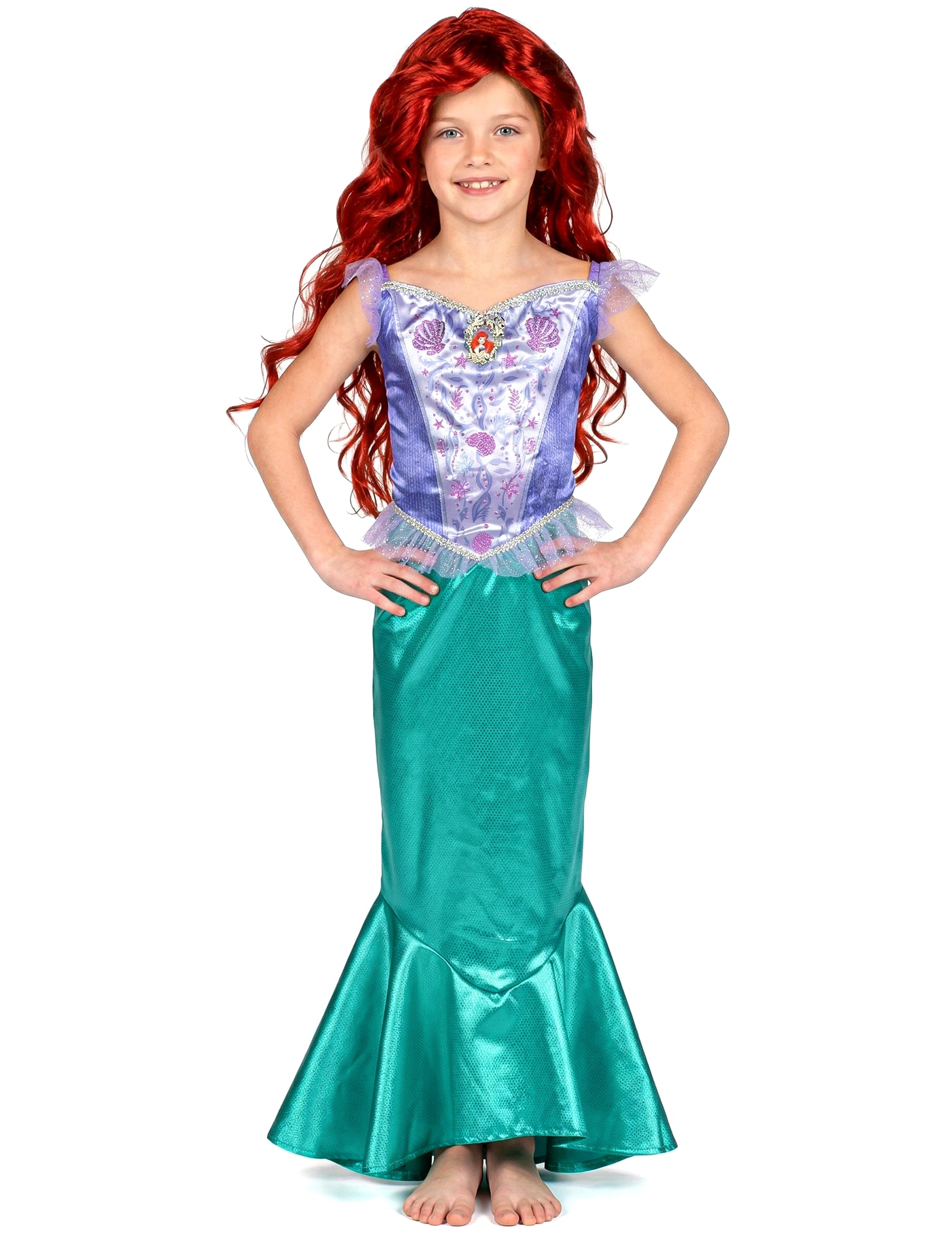 Arielle Meerjungfrauen-Kostüm Kinderkostüm blau-grün Arielle Meerjungfrauen-Kostüm Kinderkostüm blau-grün von KARNEVAL-MEGASTORE