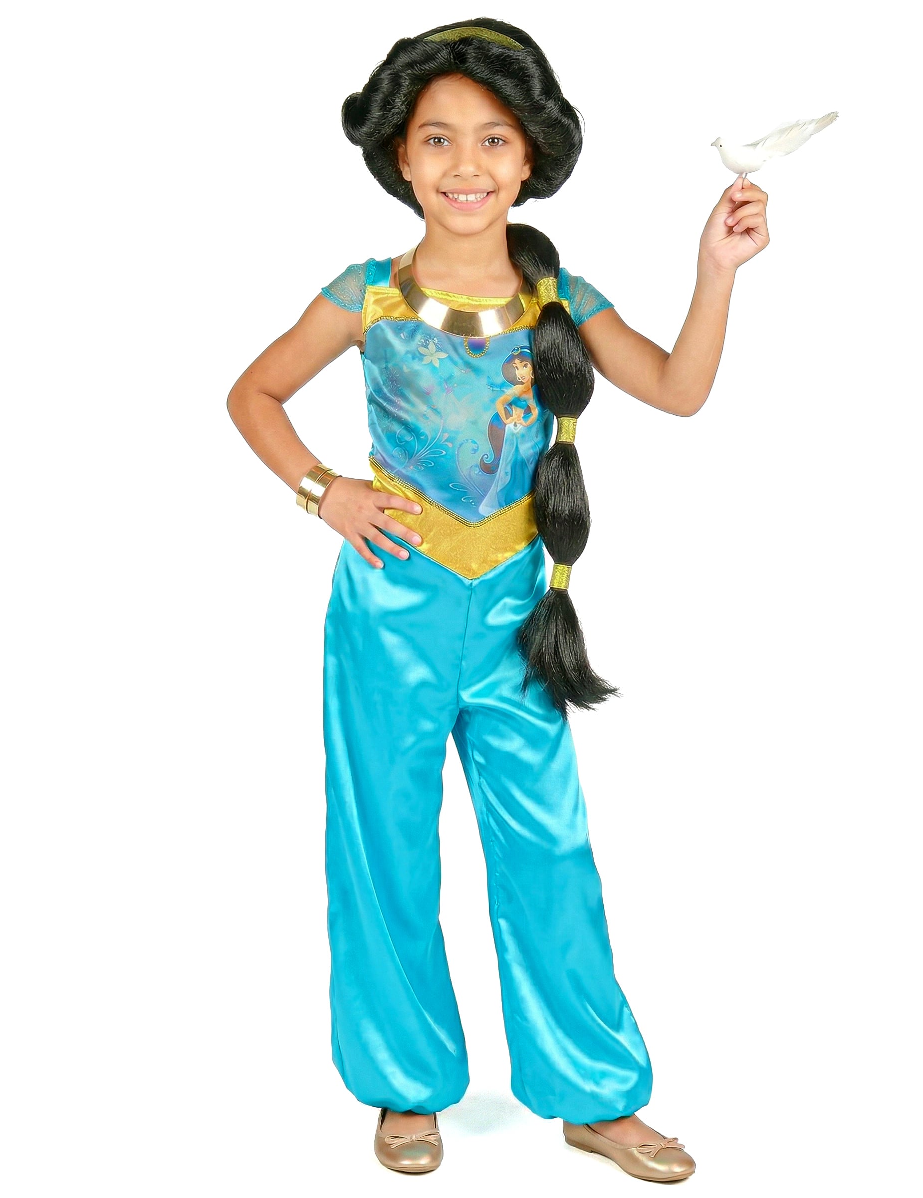 Jasmine Kinderkostüm Aladin Blau Jasmine Kinderkostüm Aladin Blau von KARNEVAL-MEGASTORE