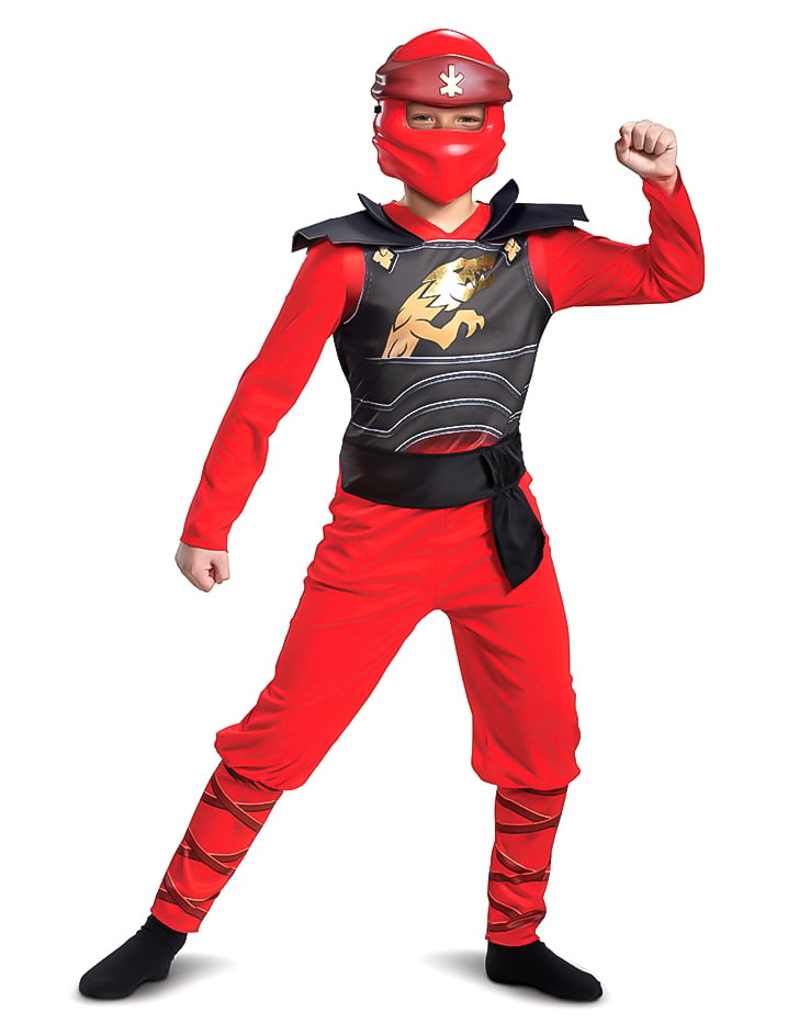 Kai-Kostüm für Kinder Ninjago Legacy rot Kai-Kostüm für Kinder Ninjago Legacy rot von KARNEVAL-MEGASTORE