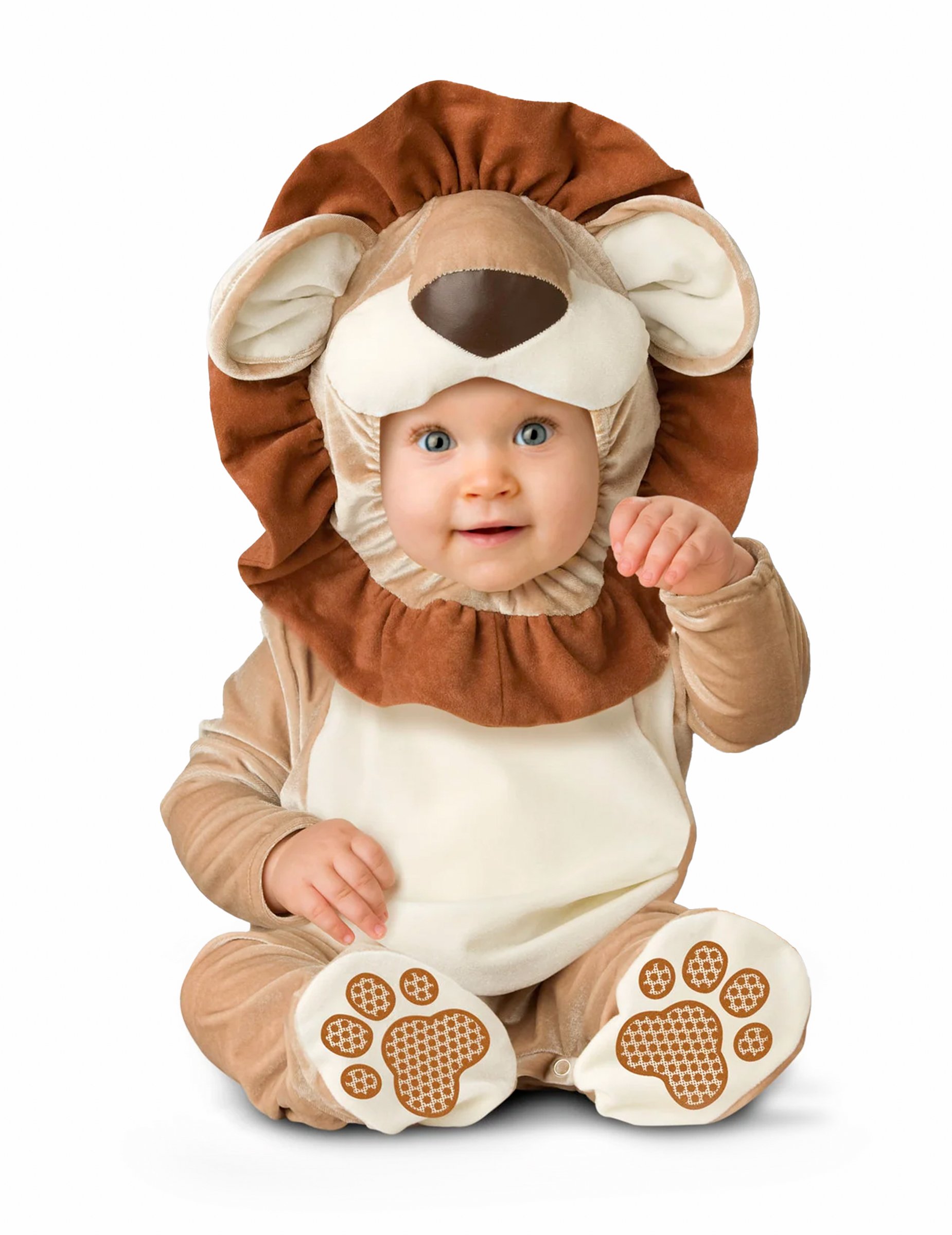 Löwen-Babykostüm Tierkostüm für Babys beige-braun Löwen-Babykostüm Tierkostüm für Babys beige-braun von KARNEVAL-MEGASTORE