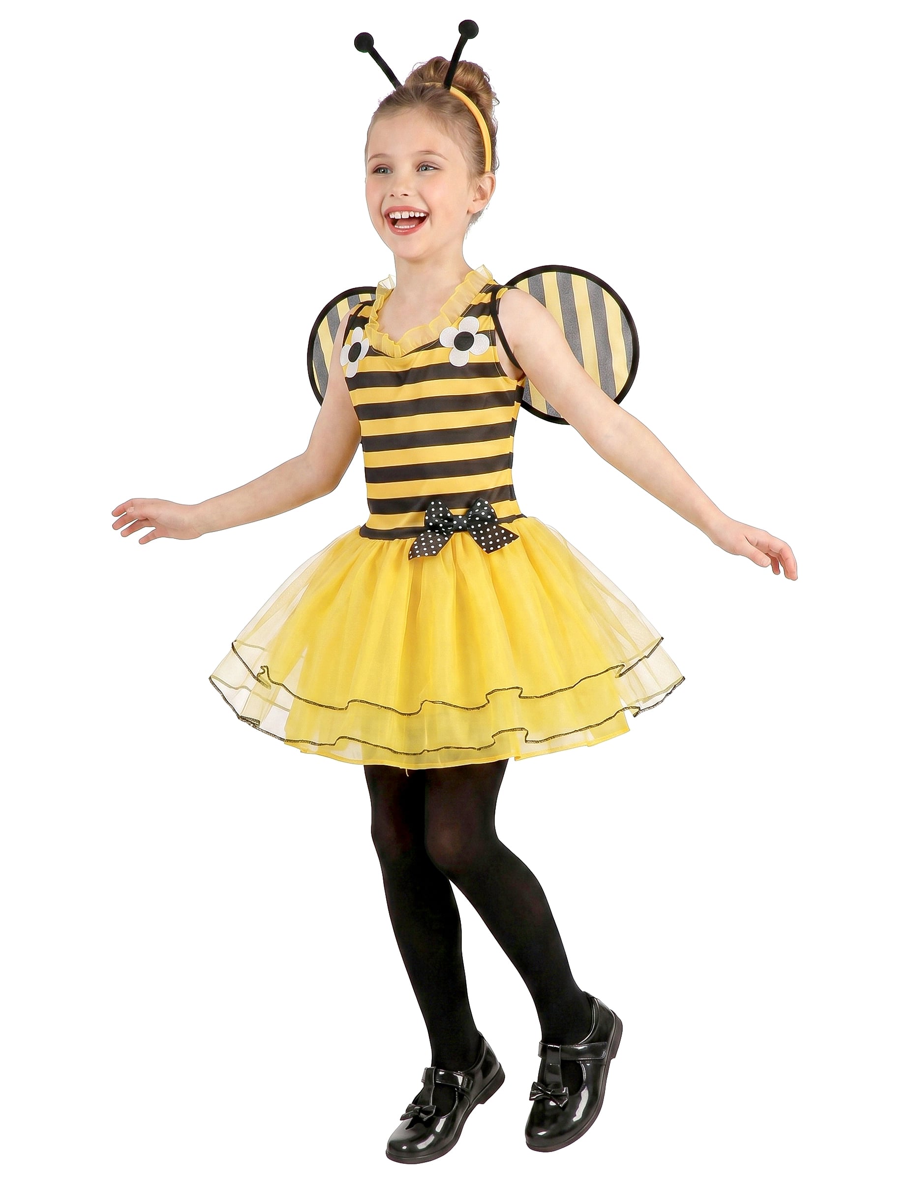 Niedliches Hummel-Kinderkostüm Bienenkostüm gelb-schwarz Niedliches Hummel-Kinderkostüm Bienenkostüm gelb-schwarz von KARNEVAL-MEGASTORE