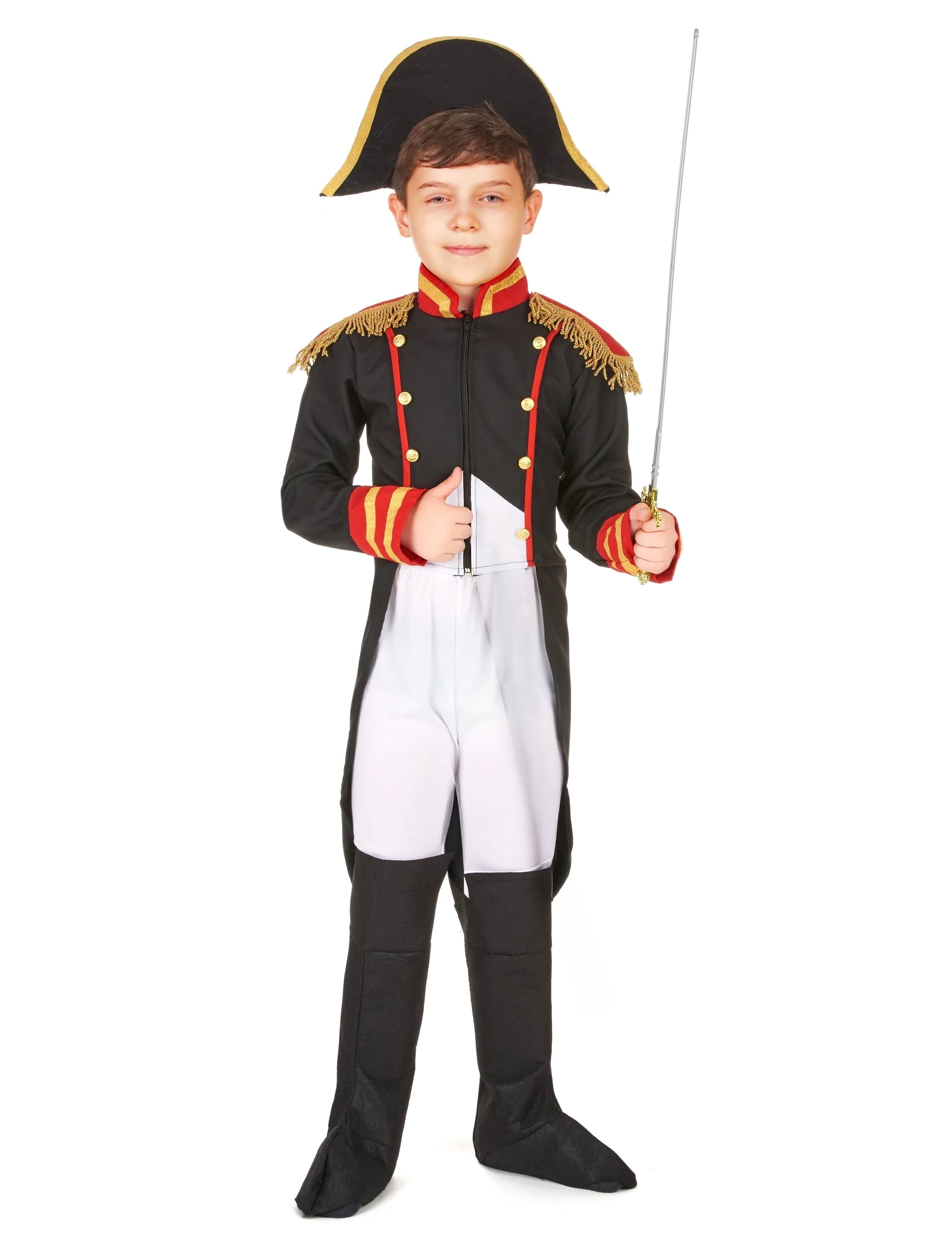 Originelles Napoleon Kinderkostüm bunt Originelles Napoleon Kinderkostüm bunt von KARNEVAL-MEGASTORE