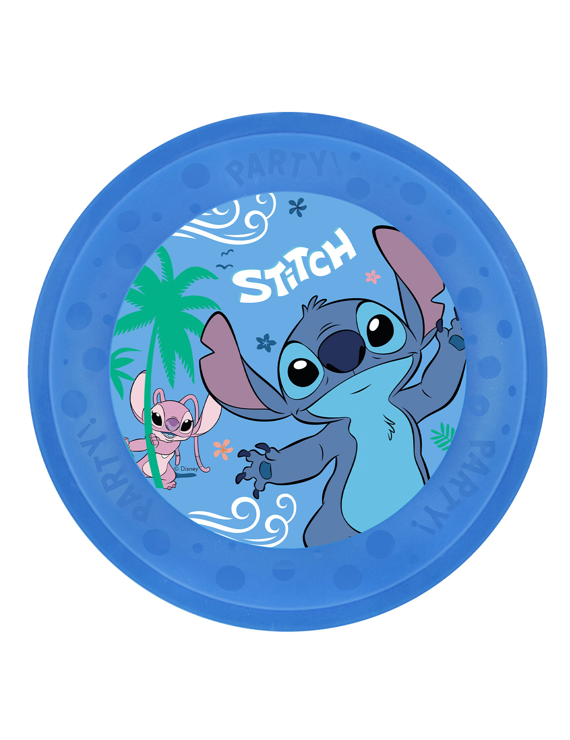 Stitch-Teller, wiederverwendbar, 21cm Stitch-Teller, wiederverwendbar, 21cm von KARNEVAL-MEGASTORE