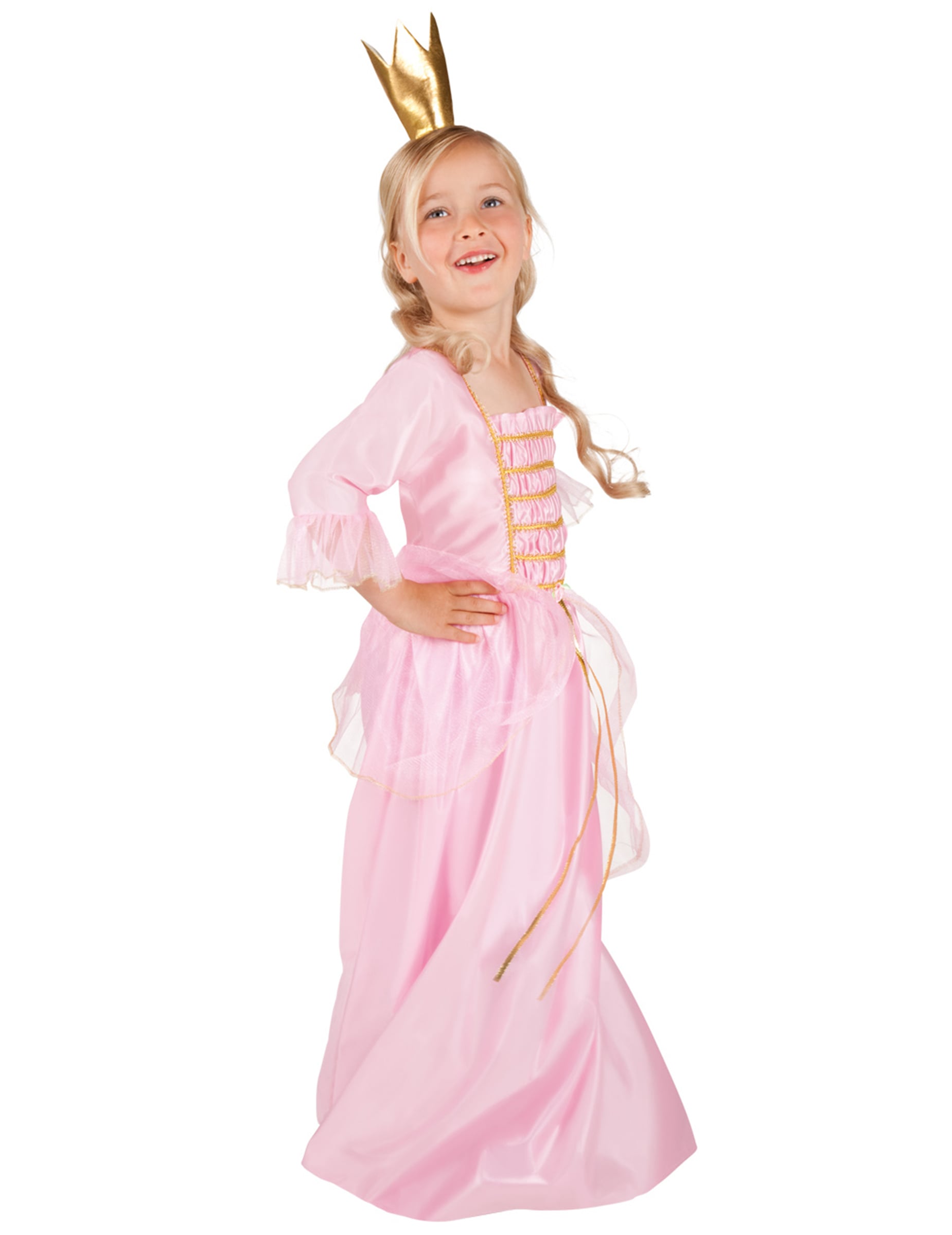 Zauberhafte Traumprinzessin Kinderkostüm rosa-gold Zauberhafte Traumprinzessin Kinderkostüm rosa-gold von KARNEVAL-MEGASTORE