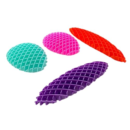 KASFDBMO 3D Squeeze Stretchy Spielzeug Popping Transformieren Stress Relief Twist Spielzeug Parodie Praktische Witz Spielzeug ADDTherapy 4PCS von KASFDBMO