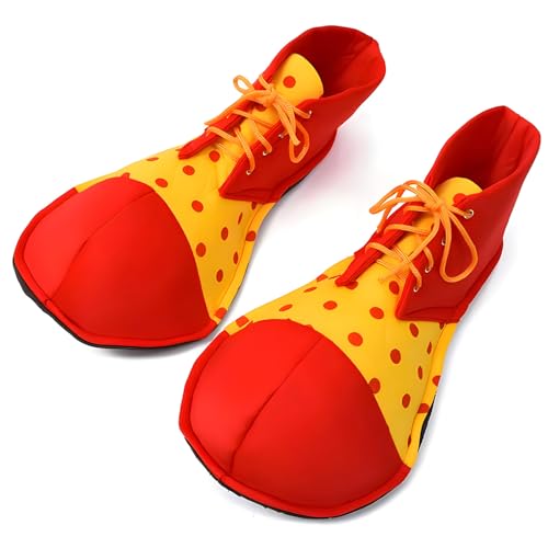 KASFDBMO Erwachsenen Clown Kostüm Outfit Für Halloween Feste Und Cosplay Regenbogen Haar Nasen Handschuhe Weste Rollenspiel Zubehör von KASFDBMO