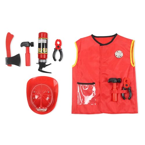 KASFDBMO Halloween Outfit 3–6 Jungen Mädchen Polizist Arzt Krankenschwester Feuerwehrmann Halloween von KASFDBMO