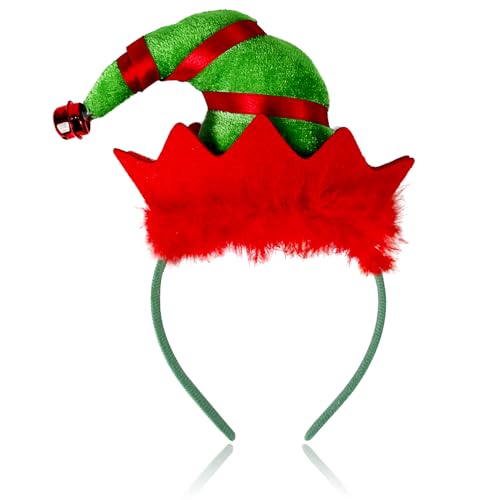 Weihnachten Haarreif, Weihnachts Haarreif Erwachsene, Weihnachtshaarreifen Kind, Kopfschmuck Weihnachten, Weihnachtskopf Schmuck, Weihnachtsdekorationen für Kinder und Erwachsene ( A ) von KATELUO