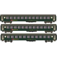 KATO K23012 N 3er Set RIC Personenwagen Bm, 2.Kl. neues Logo, SBB, Ep. IV-V von KATO