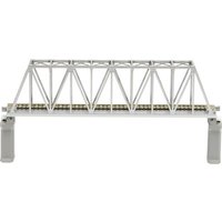 Kato - Unitrack Gleis - Kastenbrücke silber mit Gleis 248mm von KATO