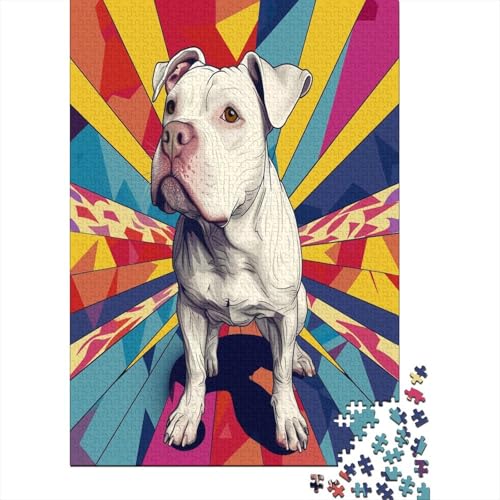 Hund Puzzle 1000 Teile Puzzle Für Erwachsene Und Kinder Ab 14 Jahren Puzzel 1000pcs (75x50cm) von KAYZTGSDA